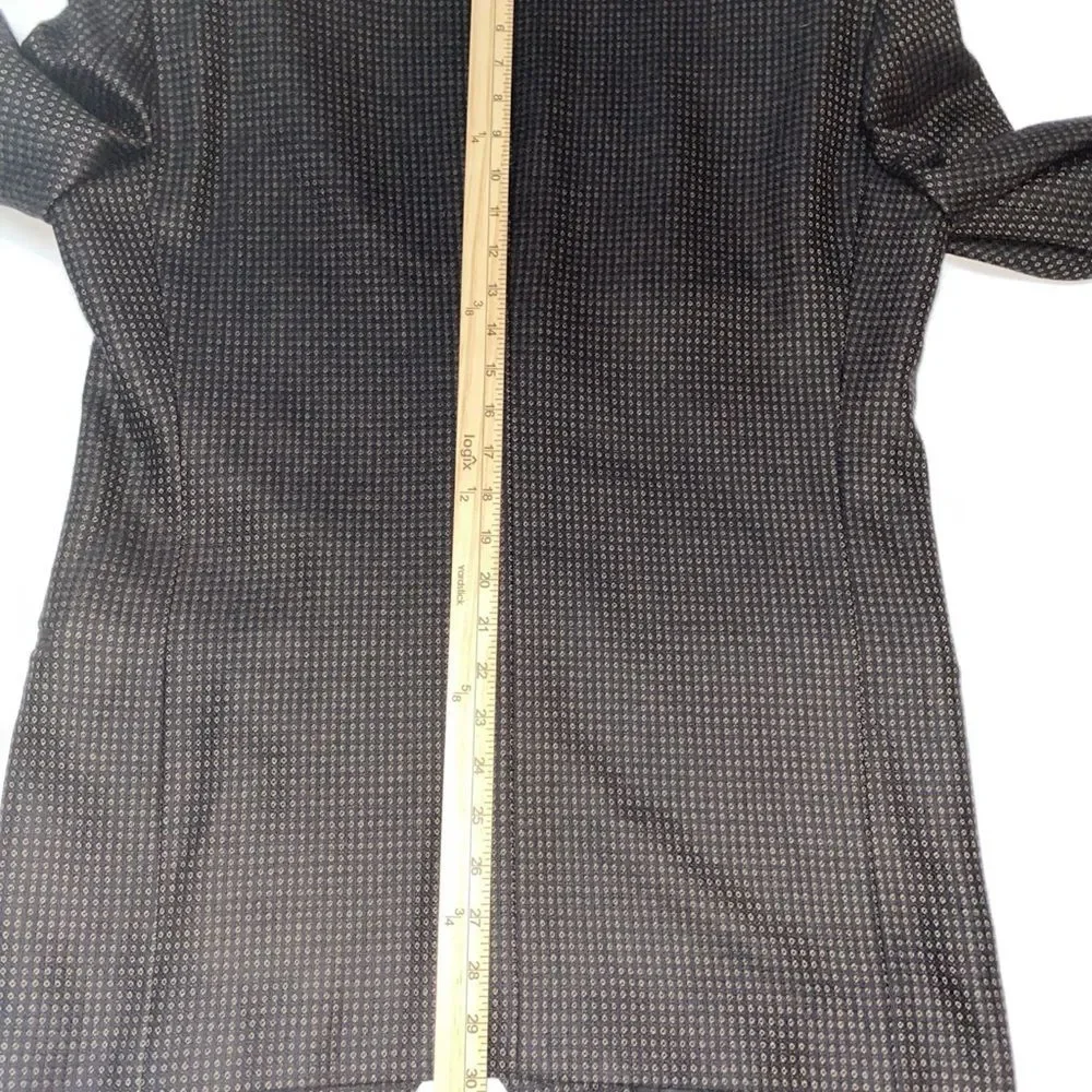Riserva Luciano Franzoni Blazer 40R Mens Brown Check 100% Wool Made in Italy